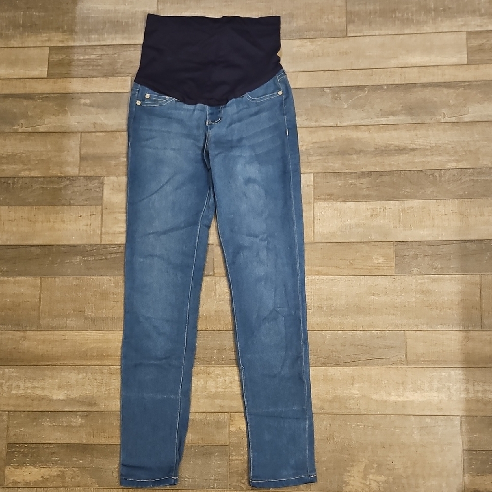 Celebrity Pink Blue Maternity Jeggings